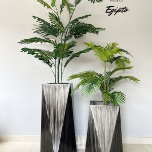 Maceta fibra de vidrio EGIPTO 65cm alto