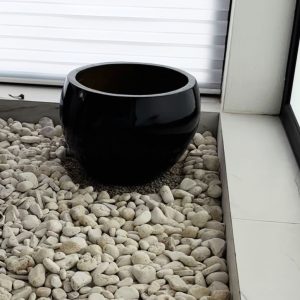 Maceta fibra de vidrio VALDIVIA 62cm alto